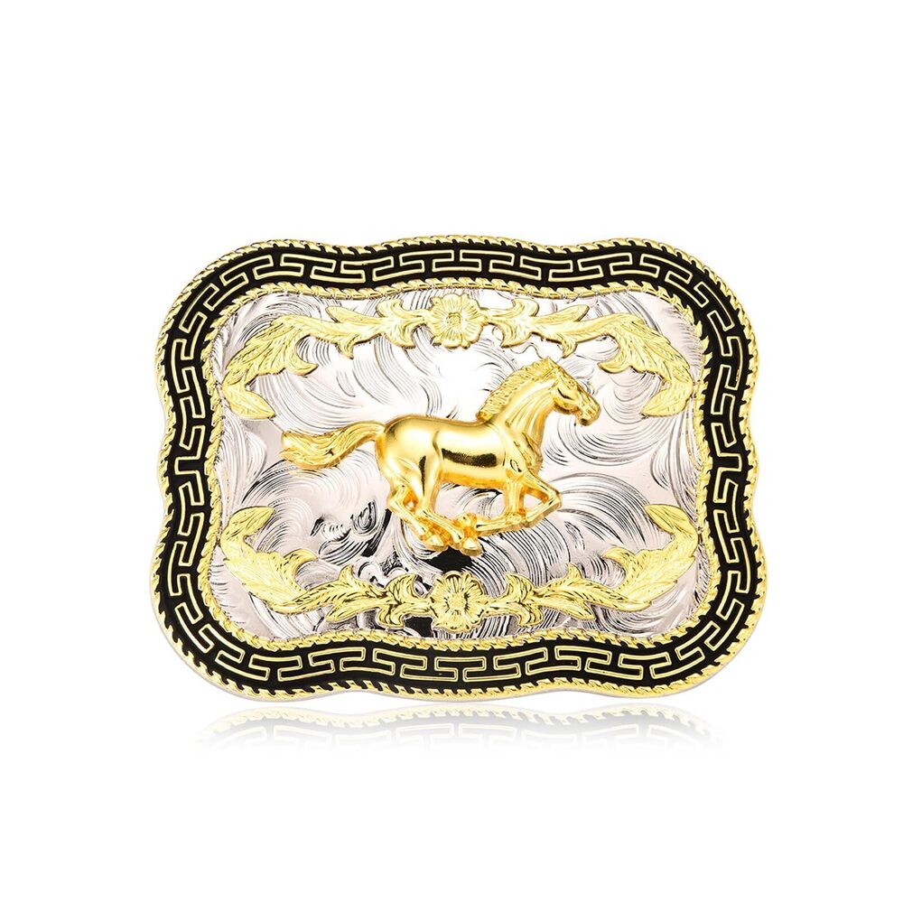 6344 Western Belt Buckle American Cowboy Cowgirl Belt Buckles Country